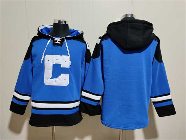 Men's Indianapolis Colts Blank Blue Ageless Must-Have Lace-Up Pullover Hoodie,We sell and wholesale Men's Indianapolis Colts Blank Blue Ageless Must-Have Lace-Up Pullover Hoodie on line form chian!